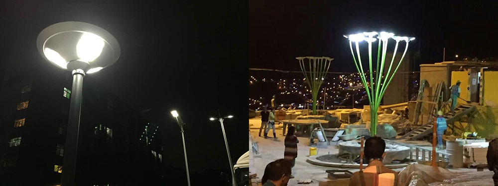 Solar garden light